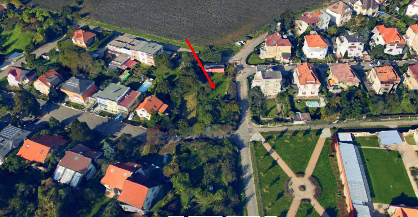 Pozemek 1.032 m2 na Bílé hoře, Praha 6